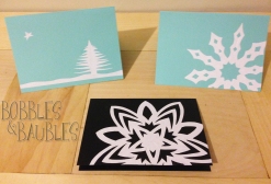 Christmas Cards - Bobbles & Baubles